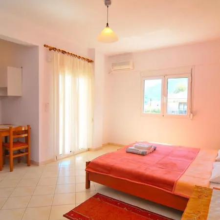 Room In Studio - Hotel Georgia - Beautiful Room In Golden Beach In Thassos Island 招待所 克里斯阿穆迪亚